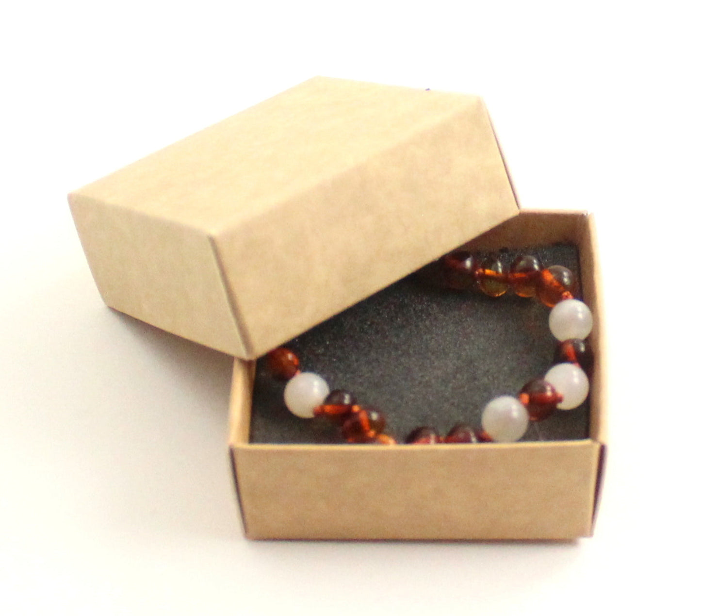 Amber and Moonstone Teething Anklets/Bracelets-1