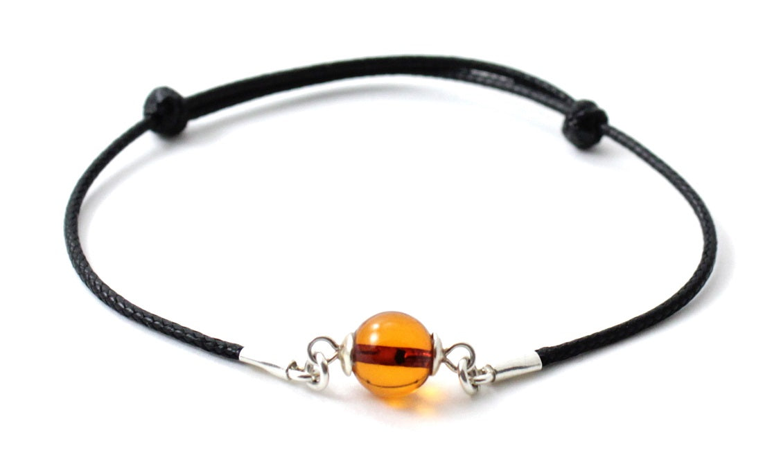 Baltic Amber Adjustable Bracelet-2