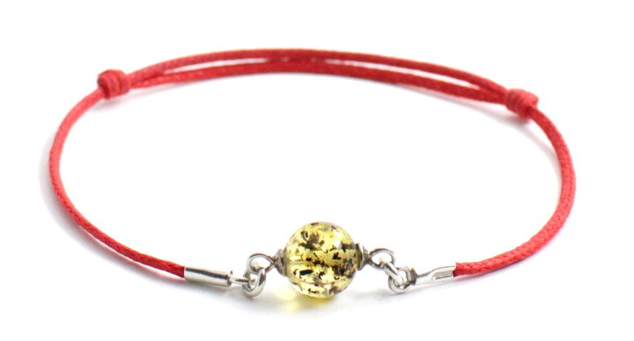 Baltic Amber Adjustable Bracelet-4