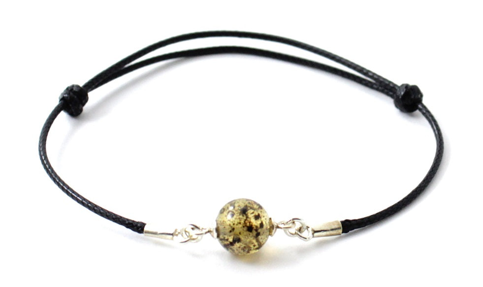 Baltic Amber Adjustable Bracelet-1