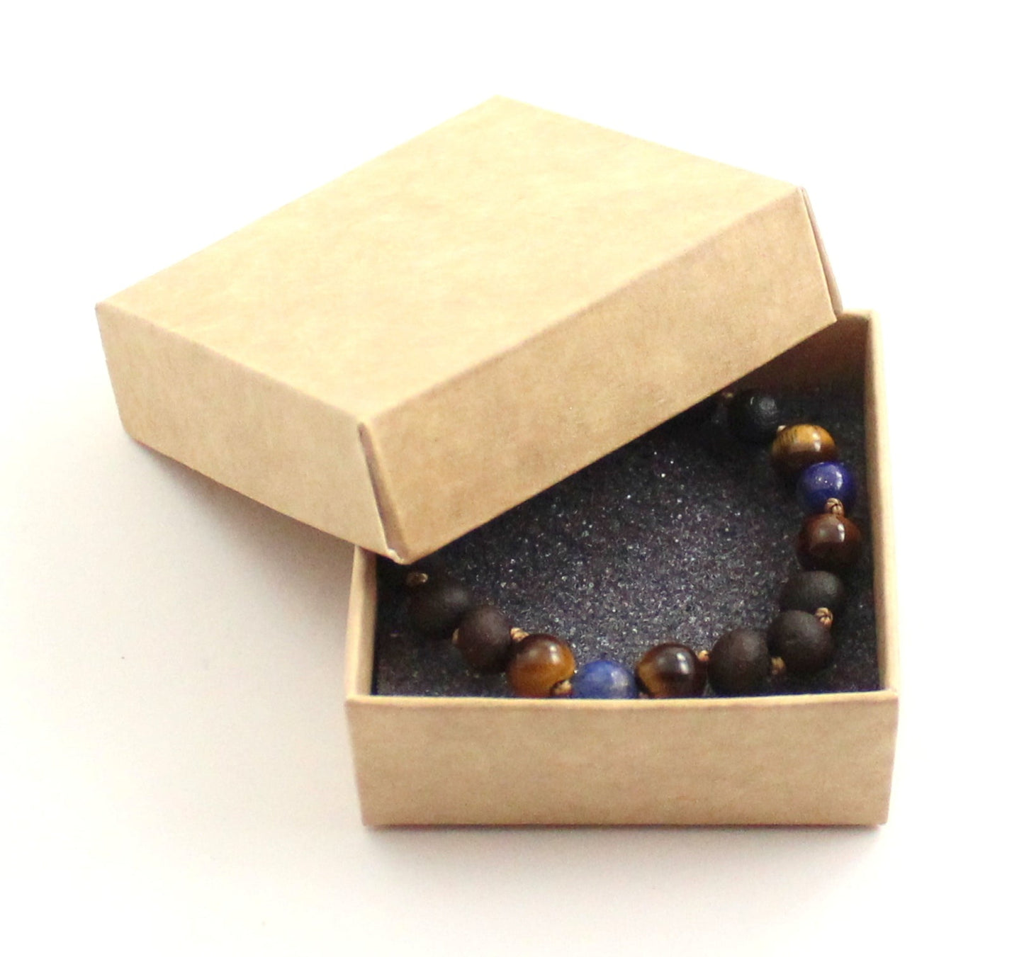 Amber and Tiger's Eye Anklets/Bracelets-1